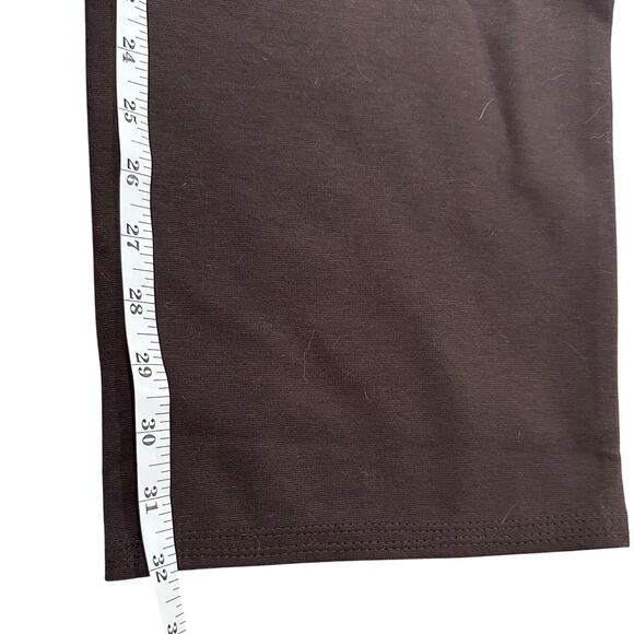 J. Jill Stretch Straight Leg Ankle Pants Java Brown Wardrobe Basic NWT size 12 - Picture 7 of 9